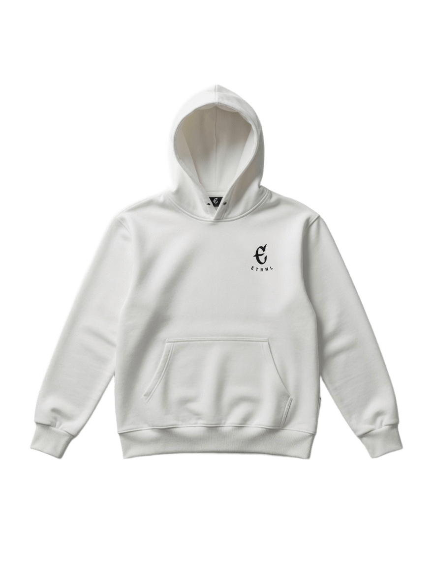 WHITE HEAVYWEIGHT HOODIE