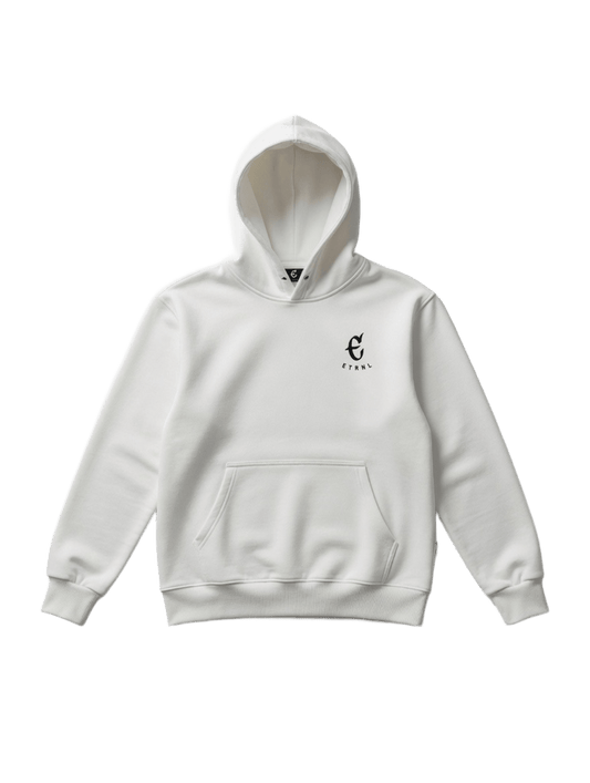 WHITE HEAVYWEIGHT HOODIE