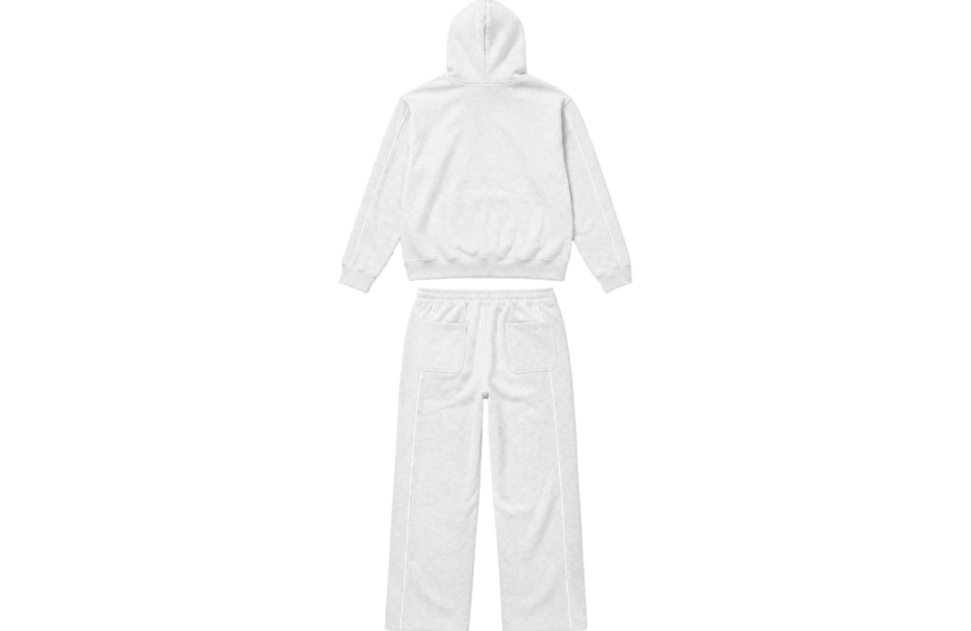 GRAY REFLECTIVE TRACKSUIT