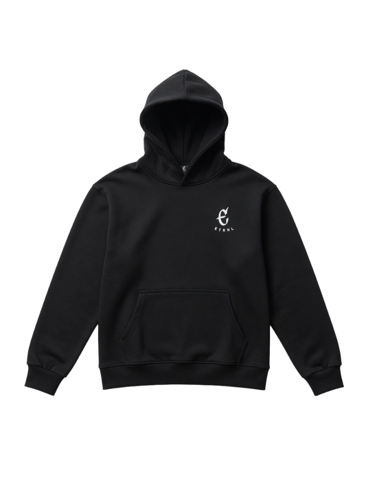 BLACK HEAVYWEIGHT HOODIE