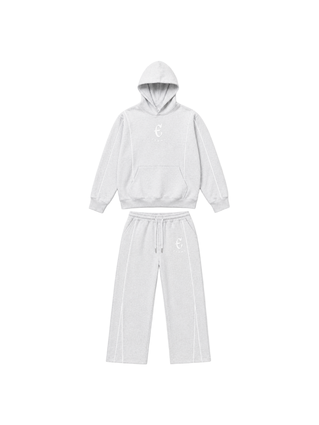 GRAY REFLECTIVE TRACKSUIT