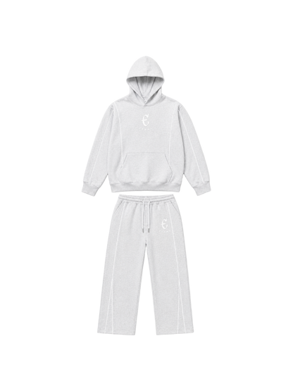 GRAY REFLECTIVE TRACKSUIT
