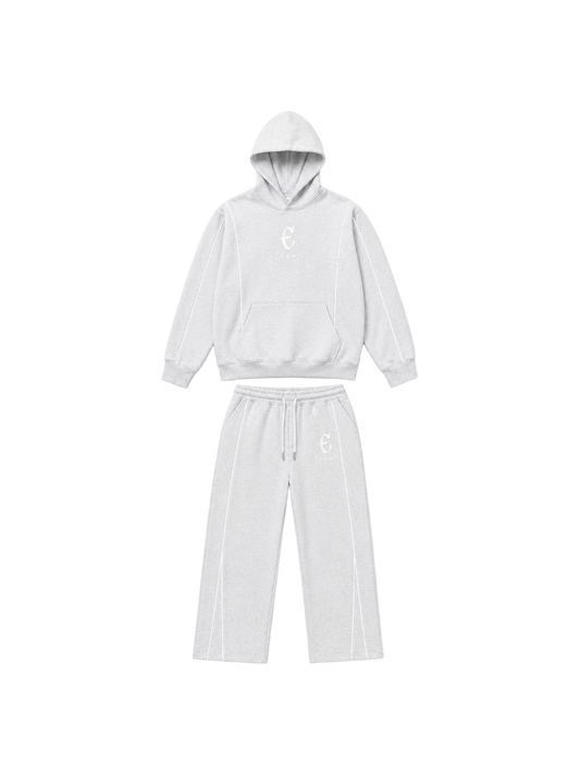 GRAY REFLECTIVE TRACKSUIT