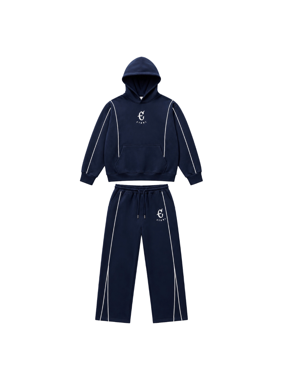 NAVY REFLECTIVE TRACKSUIT
