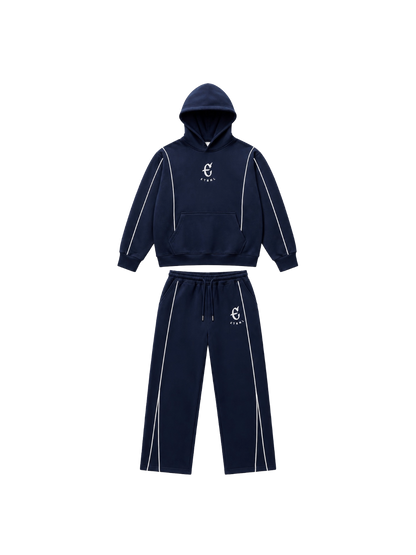 NAVY REFLECTIVE TRACKSUIT