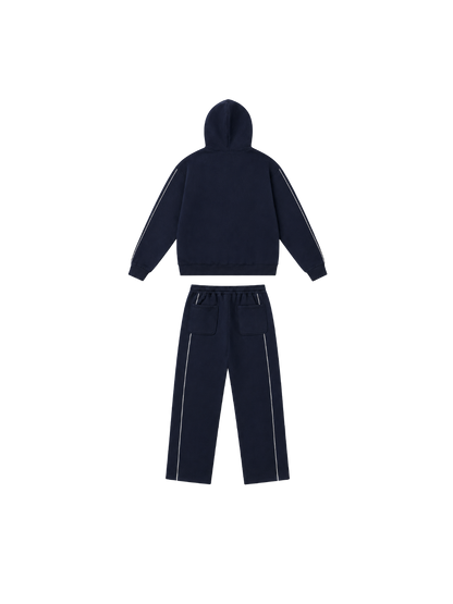 NAVY REFLECTIVE TRACKSUIT
