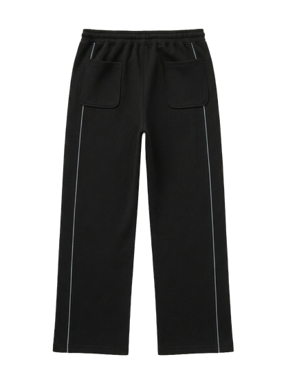 Calça Moletom Pesado de Algodão Preto